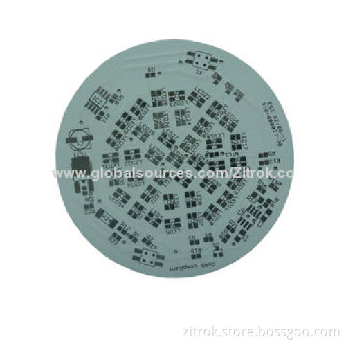 FR4 Material LED PCB with Round Shape